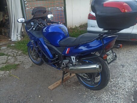 2002 Honda CBR 1100 XX, синий, 550000 рублей, вид 4
