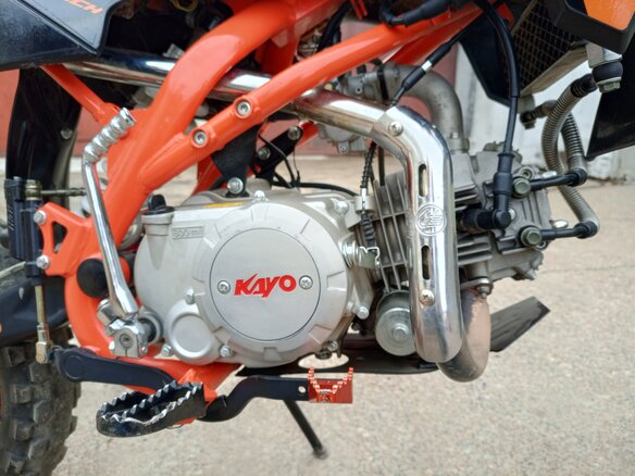 2024 Kayo Evolution YX140EM, оранжевый, 80000 рублей - вид 9