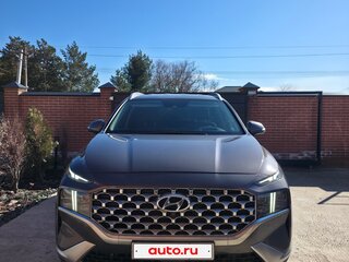 2021 Hyundai Santa Fe IV Рестайлинг, серый, 4200000 рублей, вид 1