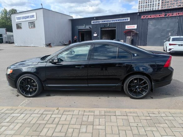 2008 Volvo S80 II, чёрный - вид 5