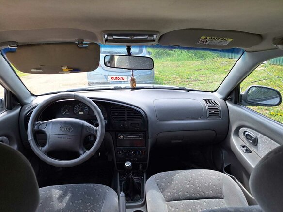 2008 Kia Spectra I Рестайлинг 2, серебристый, 203000 рублей - вид 9