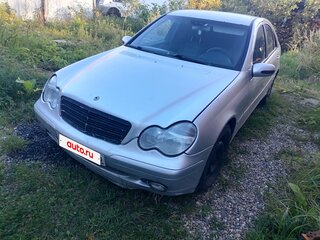 2000 Mercedes-Benz C-Класс 220 II (W203), серебристый, 350000 рублей, вид 1