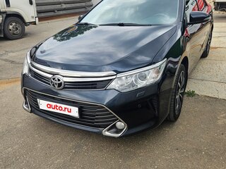 2015 Toyota Camry VII (XV50) Рестайлинг, серый, 1890000 рублей, вид 4