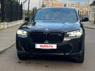 2021 BMW X4 M40d II (G02) Рестайлинг, серый, 5600000 рублей, вид 2