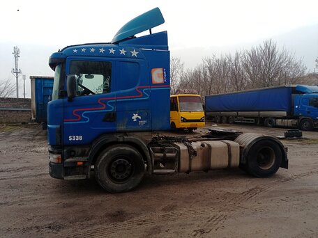 2000 Scania 4-Series, синий, 1400000 рублей, вид 3