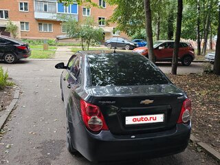 2012 Chevrolet Aveo II, чёрный, 670000 рублей, вид 2