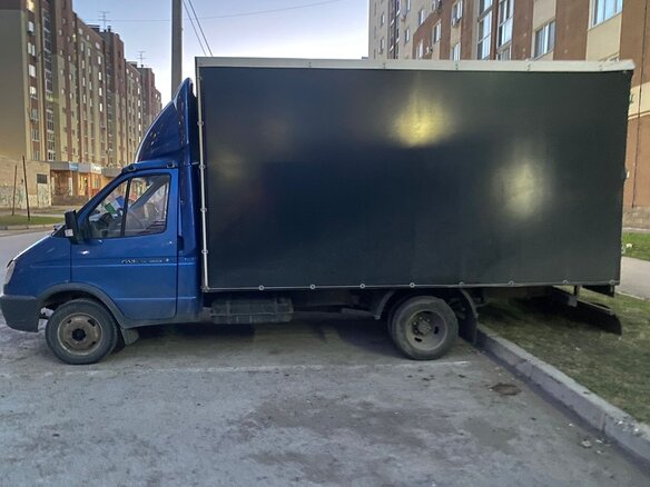2010 ГАЗ ГАЗель (3302), синий, 1100000 рублей - вид 2