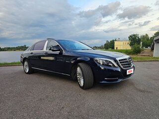 2017 Mercedes-Benz Maybach S-Класс 500 I (X222), синий, 3250000 рублей, вид 4