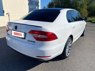 2013 Skoda Superb DSG II Рестайлинг, белый, 1100000 рублей, вид 5