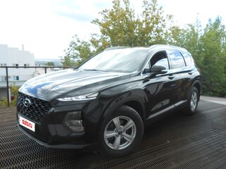 2018 Hyundai Santa Fe IV, чёрный, 2780000 рублей, вид 3