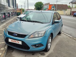 2009 Ford Focus II Рестайлинг, голубой, 630000 рублей, вид 4