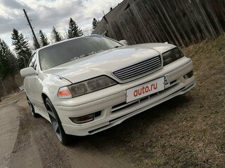 1996 Toyota Mark II VIII (X100), белый, 600000 рублей, вид 4