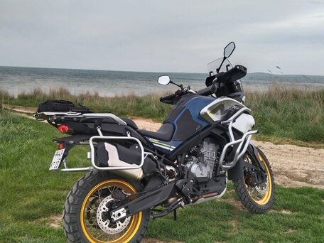 2023 CFMoto 800MT Touring, синий, 860000 рублей, вид 2