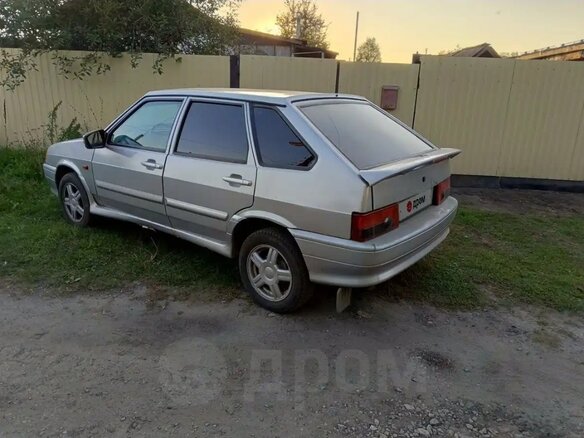 2008 Lada (ВАЗ) 2114, серебристый, 160000 рублей - вид 10