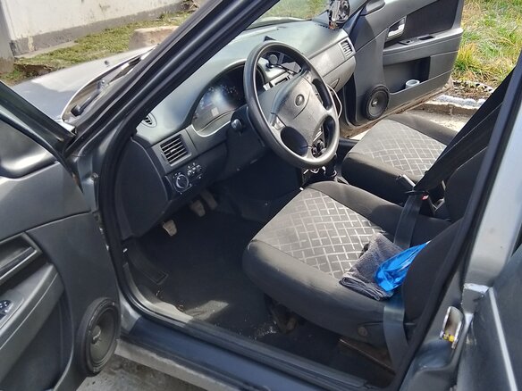2012 Lada (ВАЗ) Priora I, серый, 350000 рублей - вид 1