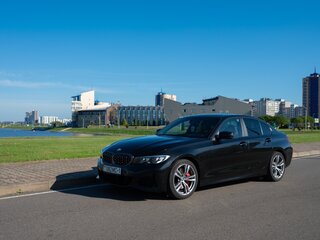 2019 BMW 3 серии 320d VII (G2x), чёрный, 3100000 рублей, вид 2