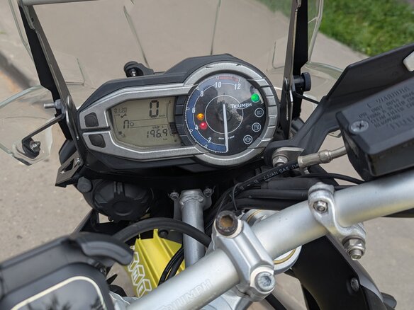 2011 Triumph Tiger 800, зелёный, 420000 рублей - вид 12