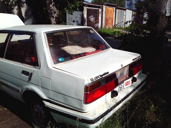 1985 Toyota Corolla V (E80), белый, 154000 рублей - вид 3