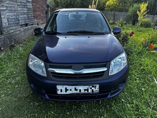 2012 Lada (ВАЗ) Granta I, синий, 155000 рублей, вид 2