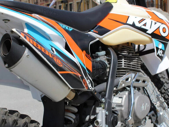 2023 Kayo K1 250 MX, золотистый, 140000 рублей - вид 10