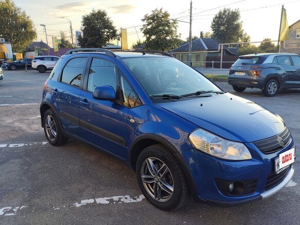 2009 Suzuki SX4 I (Classic), синий, 600000 рублей - вид 1