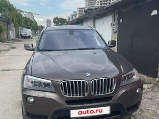 2013 BMW X3 28i xDrive II (F25), коричневый, 1500000 рублей, вид 1