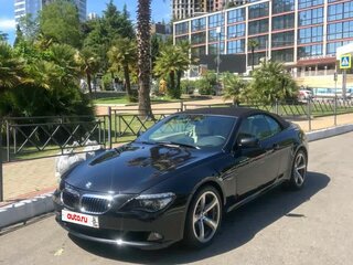 2008 BMW 6 серии 650i II (E63/E64) Рестайлинг, чёрный, 3500000 рублей, вид 1