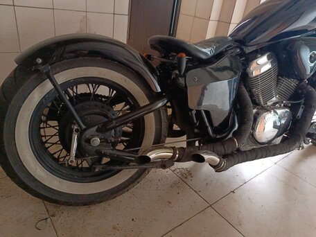 1991 Honda Steed 400, чёрный, 265000 рублей, вид 4