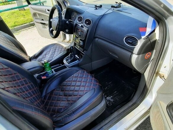 2007 Ford Focus II, серебристый, 499000 рублей - вид 14