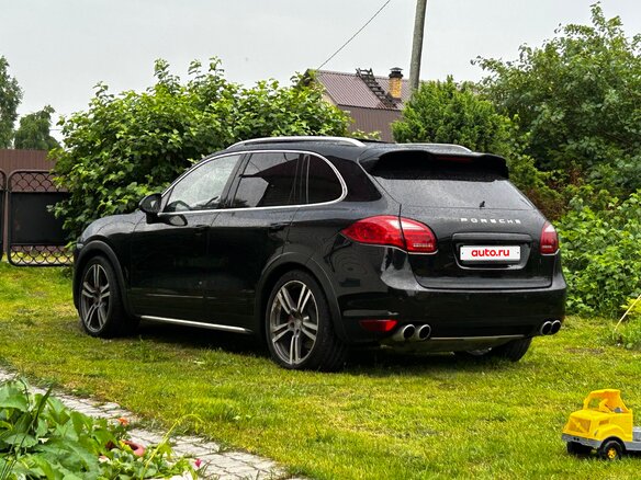 2011 Porsche Cayenne Turbo II (958), чёрный, 2800000 рублей - вид 5