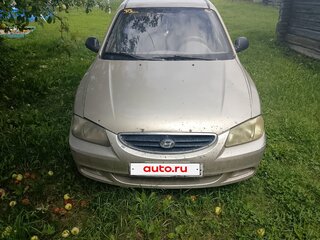 2006 Hyundai Accent ТагАЗ II, бежевый, 220000 рублей, вид 1