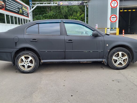 2002 Skoda Octavia I (A4) Рестайлинг, чёрный, 320000 рублей - вид 9