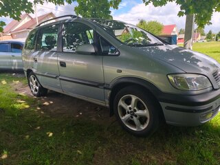 2002 Opel Zafira A, серый, 350000 рублей, вид 5