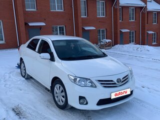 2012 Toyota Corolla X (E140, E150) Рестайлинг, белый, 850000 рублей, вид 1