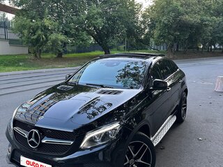 2017 Mercedes-Benz GLE Coupe 400 I (C292), чёрный, 3950000 рублей, вид 2