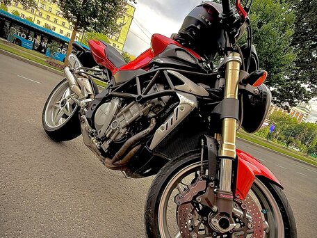 2004 MV Agusta Brutale 750, красный, 350000 рублей, вид 3