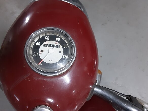 1972 Jawa 350/360, пурпурный, 500000 рублей - вид 3