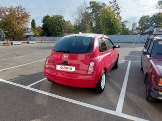 2003 Nissan Micra III (K12), красный, 310000 рублей, вид 4