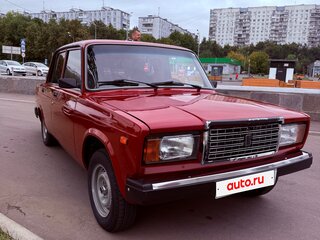 2006 Lada (ВАЗ) 2107, красный, 230000 рублей, вид 2