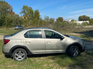 2019 Renault Logan Stepway II Рестайлинг, бежевый, 615000 рублей, вид 2