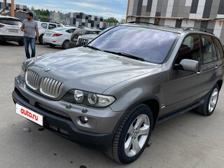 2004 BMW X5 4.4i I (E53) Рестайлинг, серый, 960000 рублей, вид 1