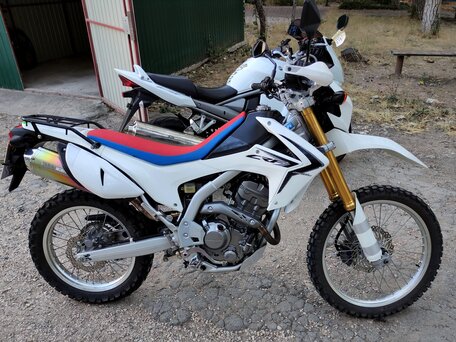 2013 Honda CRF 250L, белый, 450000 рублей, вид 3