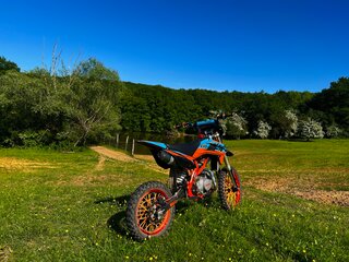 2024 Kayo Evolution YX125EM, синий, 80000 рублей, вид 1