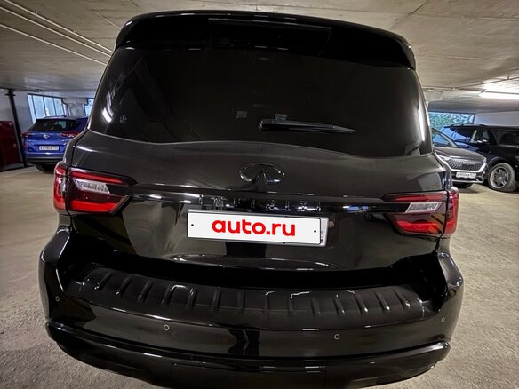 2019 Infiniti QX80 I Рестайлинг 2, чёрный, 7900000 рублей - вид 6