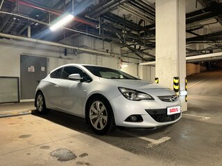 2013 Opel Astra GTC J Рестайлинг, белый, 1000000 рублей, вид 3