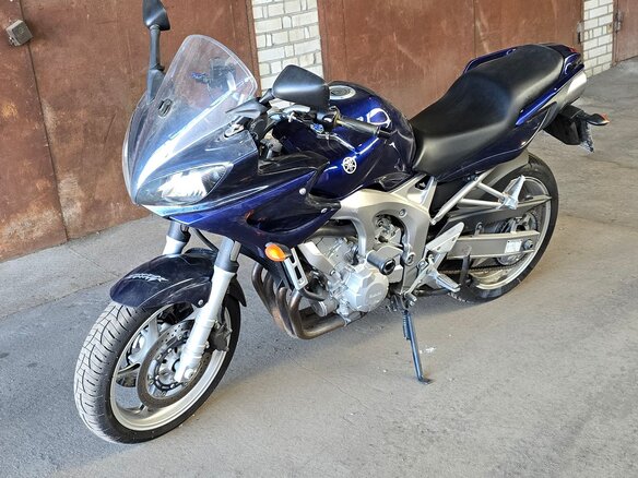 2005 Yamaha FZ6, синий, 410000 рублей