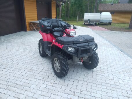 2014 Polaris Sportsman 850, красный, 1000000 рублей, вид 2