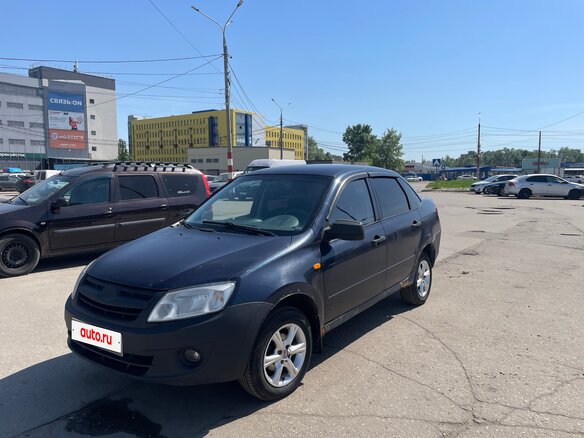 2012 Lada (ВАЗ) Granta I, серый, 179000 рублей