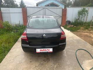 2008 Renault Megane II Рестайлинг, чёрный, 250000 рублей, вид 3