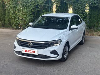 2021 Volkswagen Polo VI, белый, 1430000 рублей, вид 4